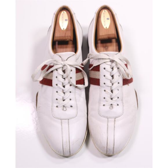 Bally Men's Free Model Low Top Leather Sneakers US 11.5 - Picture 3 of 11